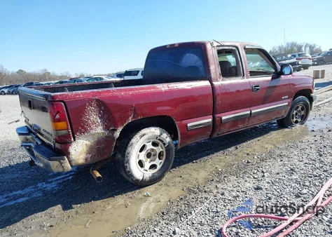 2002 Chevrolet Silverado 1500 Ls z USA, uszkodzony, nr VIN 2GCEC19T421427981